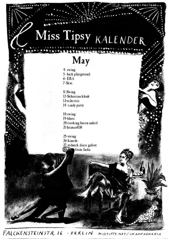 Miss Tipsy Bar | Program :: May 2011
